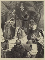 Rome, the Bambino in the Church of Ara Coeli